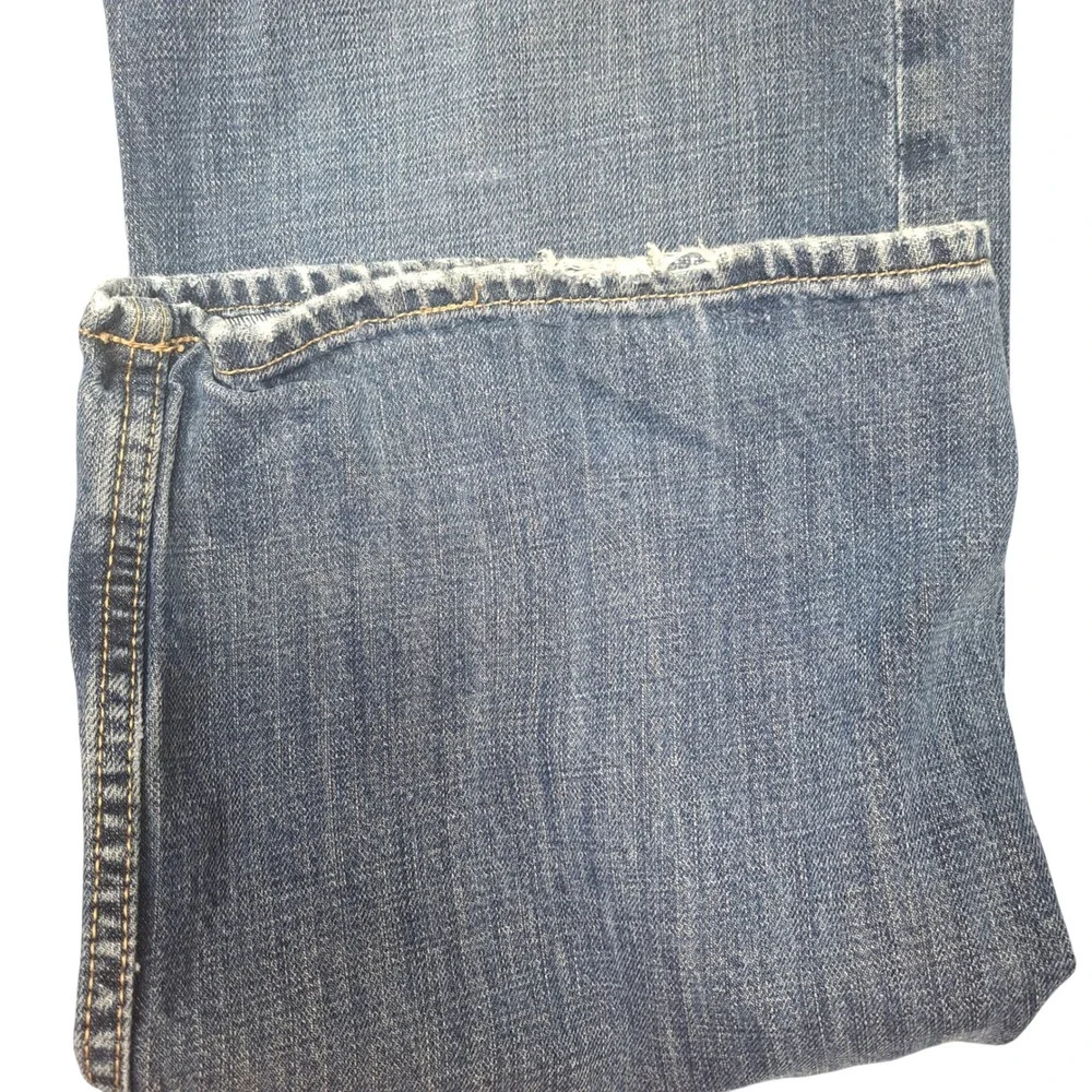Banana Republic Mens Jeans 35x34 Medium Wash Blue Straight Leg Cotton 661273-00